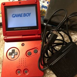 ✨✨✨Nintendo Gameboy Advance Sp Red ✨✨